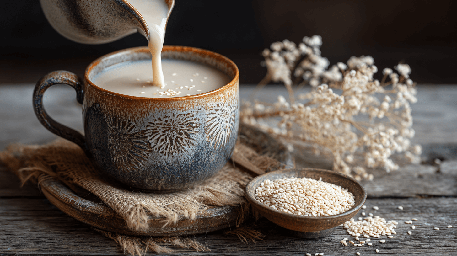 Sesame Seed Milk: A Natural Calcium Booster You Can Make Overnight